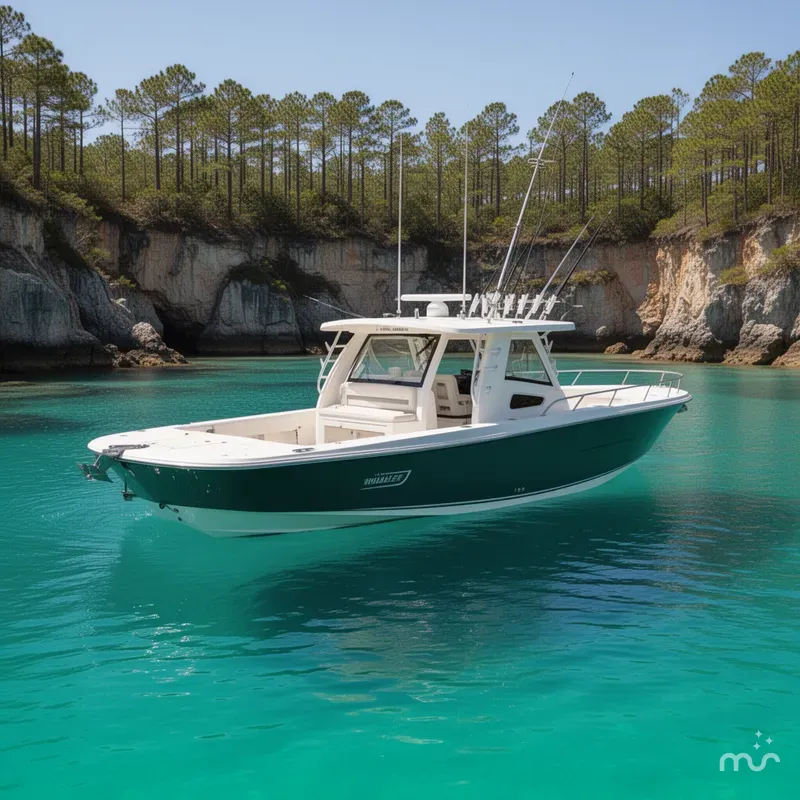 Slide: The Image of Boston Whaler 420 Outrage 2019 - 2