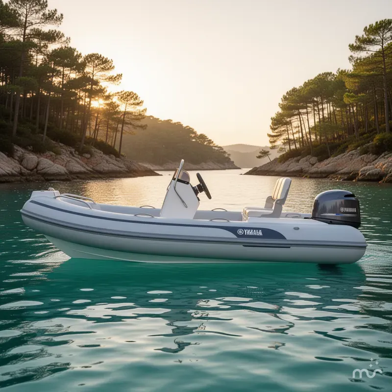 Slide: The Image of AB Oceanus 12 VST with Yamaha 50HP 2024 - 2