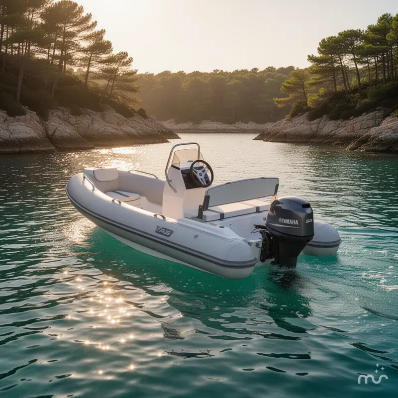 Slide: The Image of AB Oceanus 12 VST with Yamaha 50HP 2024 - 4