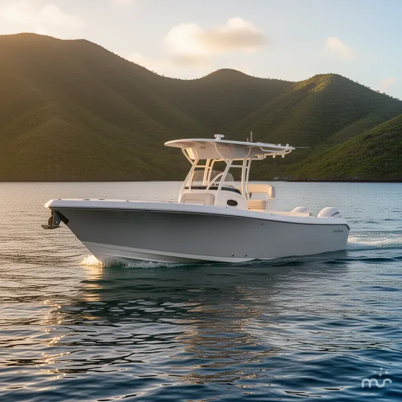 Slide: The Image of Sea Born LX26 Center Console 2023 - 1