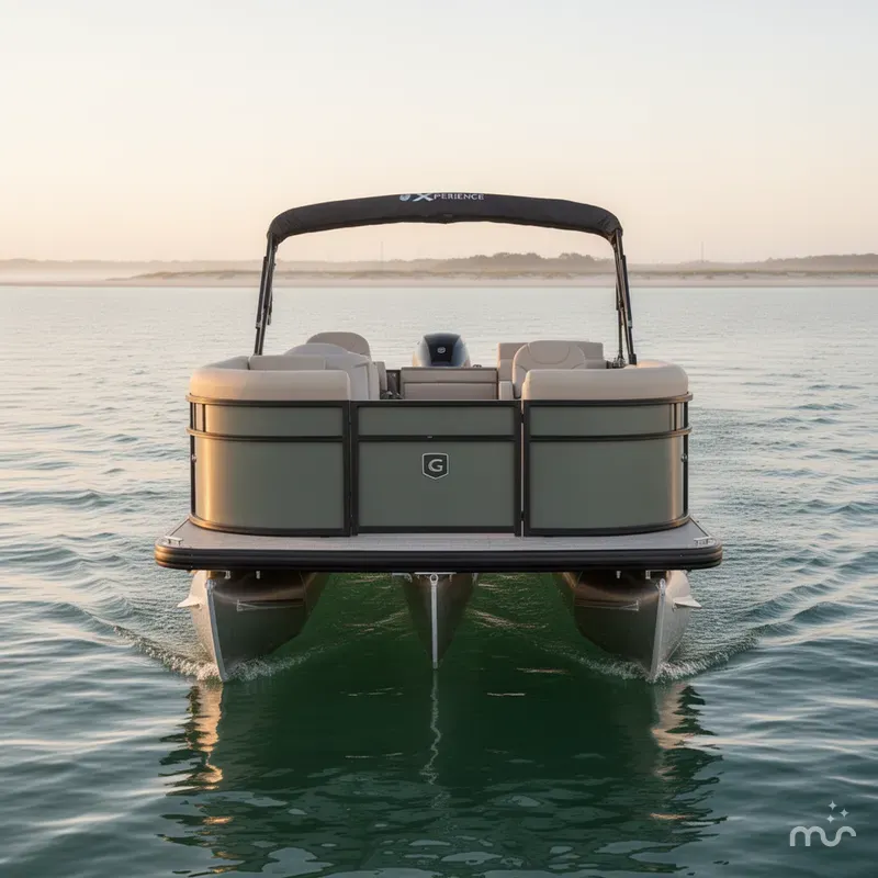 Slide: The Image of Godfrey TEST Sweetwater Xperience 20' Single Flip Lounge Pontoon - 2086 SFLX 2026 - 1