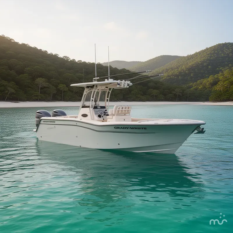 Slide: The Image of Grady-White Fisherman 236 2025 - 2