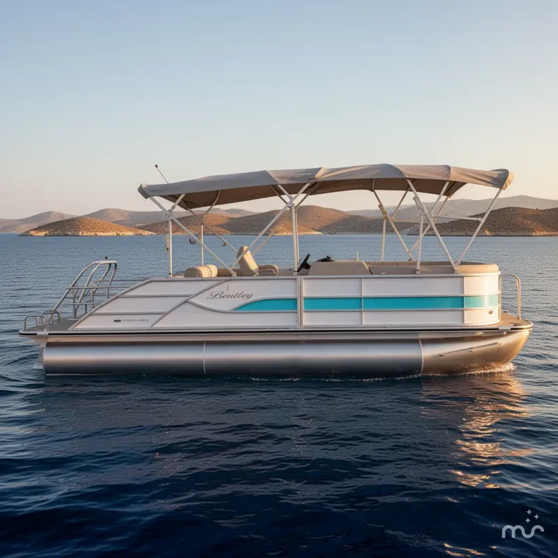 Slide: The Image of Bentley Pontoons Legacy 223 Swingback 2026 - 2