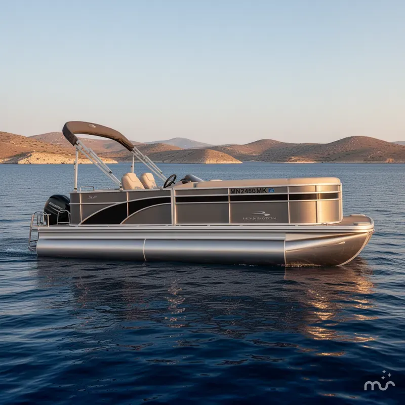 Slide: The Image of Bennington 21 SL Cruise 115HP Pontoon $34995 2023 - 2