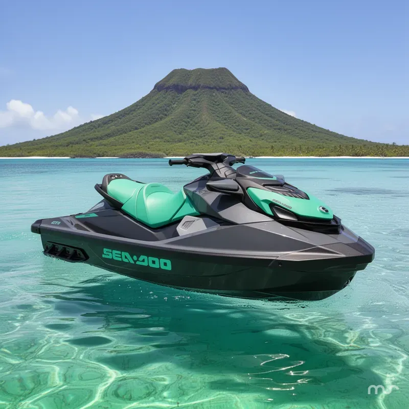 Slide: The Image of Sea-Doo GTI SE 170 Tech Package, Audio, iDF, iBR 2026 - 2