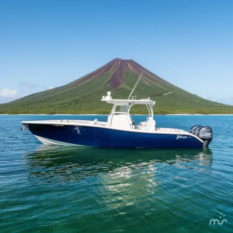 Slide: The Image of Yellowfin 36 Offshore 2016 - 2