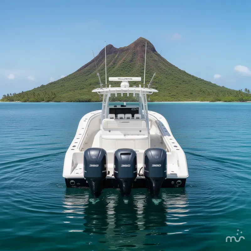 Slide: The Image of Yellowfin 36 Offshore 2016 - 3
