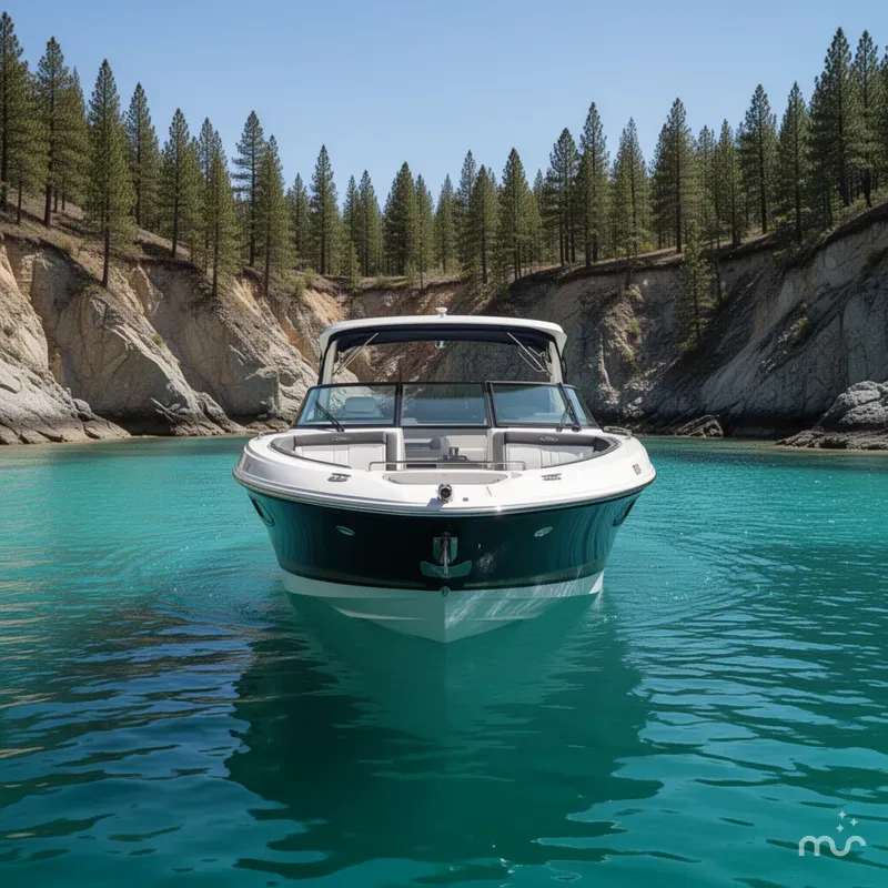 Slide: The Image of Sea Ray SLX 350 Outboard 2018 - 1