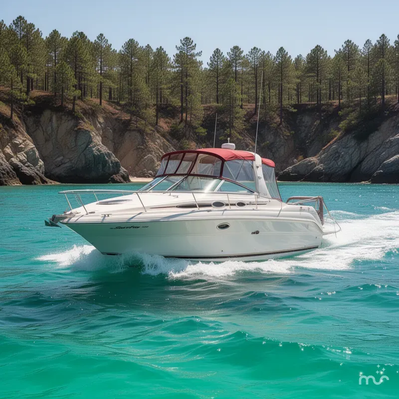 Slide: The Image of Sea Ray 240 Sundancer 2000 - 2