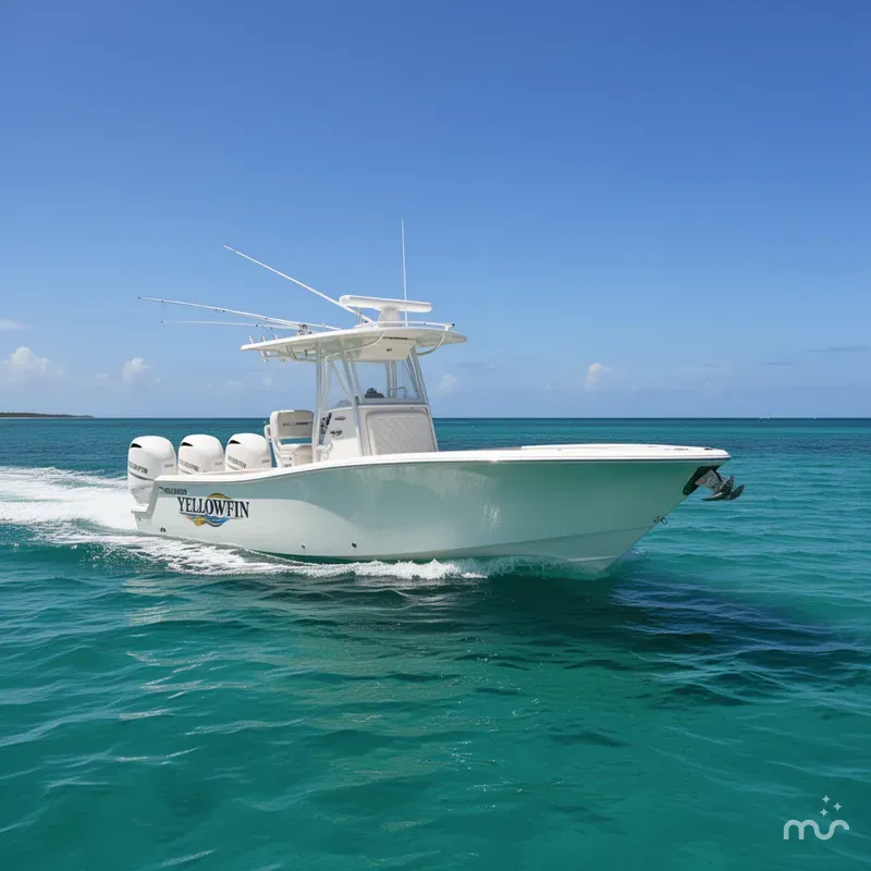 Slide: The Image of Yellowfin 32 Offshore 2012 - 0