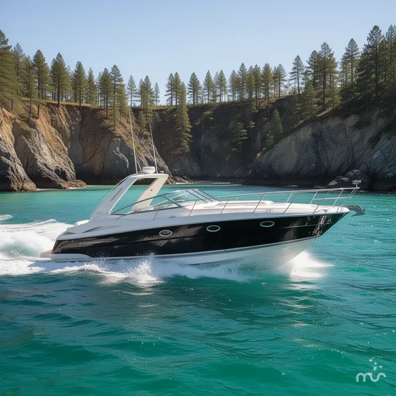 Slide: The Image of Monterey 350 Sport Yacht 2009 - 2