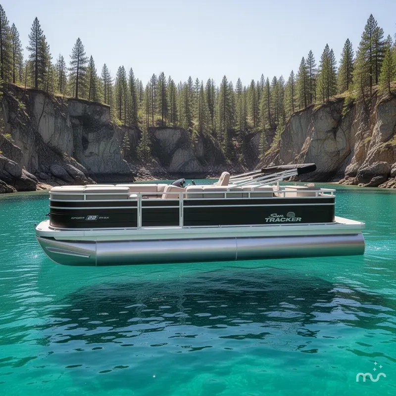 Slide: The Image of Sun Tracker SportFish 22 DLX 2026 - 2