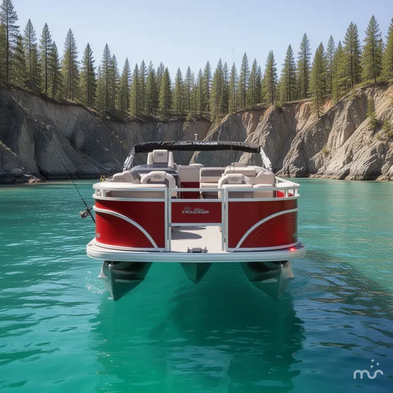 Slide: The Image of Sun Tracker Fishin' Barge 22 DLX 2026 - 3