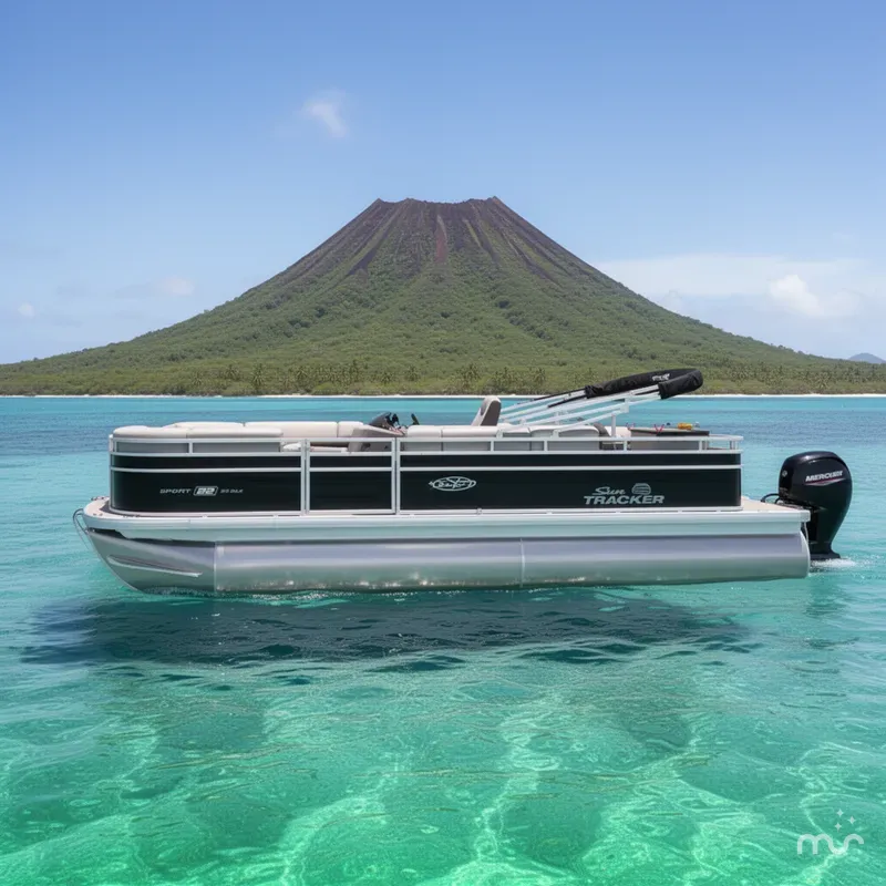 Slide: The Image of Sun Tracker SportFish 22 DLX 2026 - 2