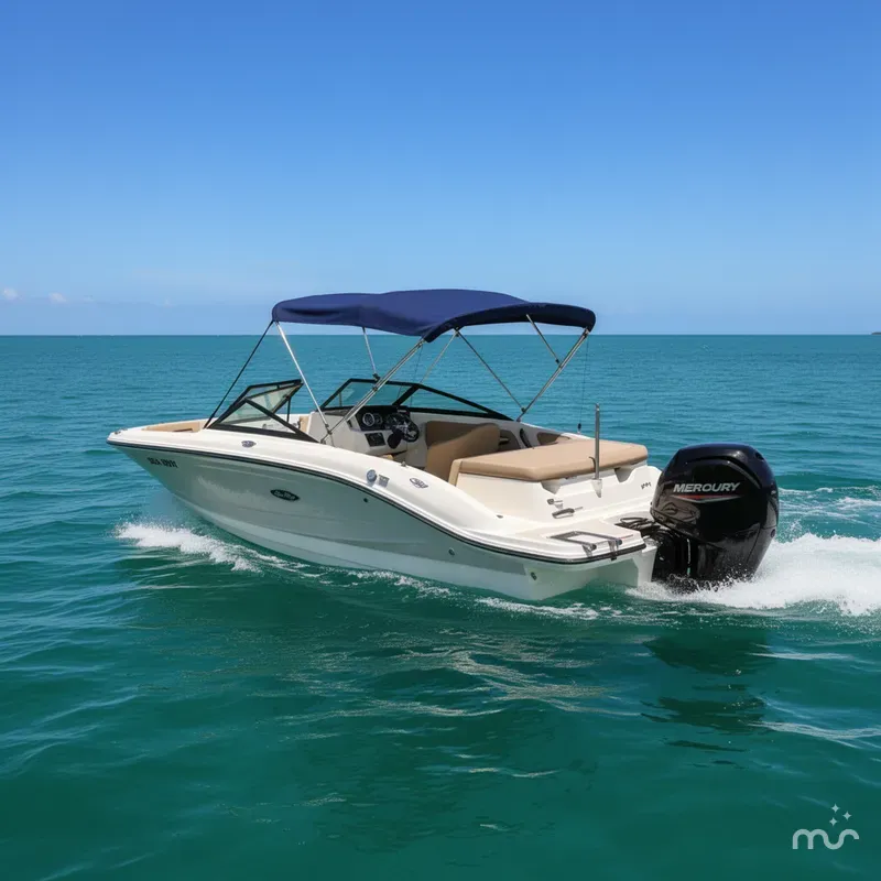Slide: The Image of Sea Ray SPX 190 Outboard 2020 - 1
