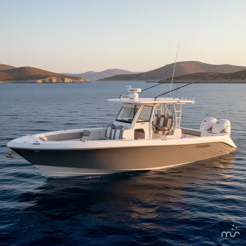 Slide: The Image of Everglades 335 Center Console 2021 - 2