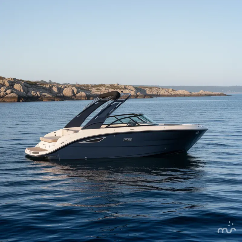 Slide: The Image of Sea Ray SDX 230 2026 - 2