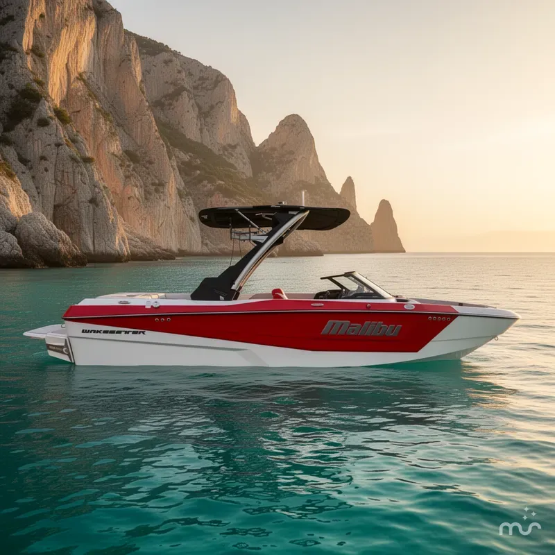 Slide: The Image of Malibu Wakesetter 21 LX 2023 - 2