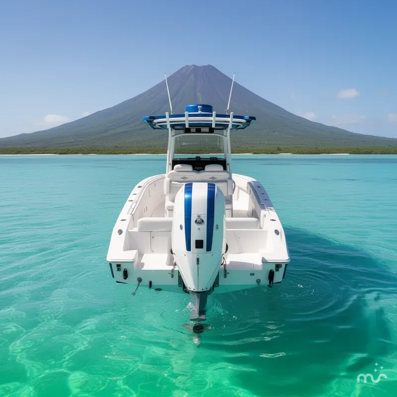 Slide: The Image of Fountain 34 Center Console 2023 - 3