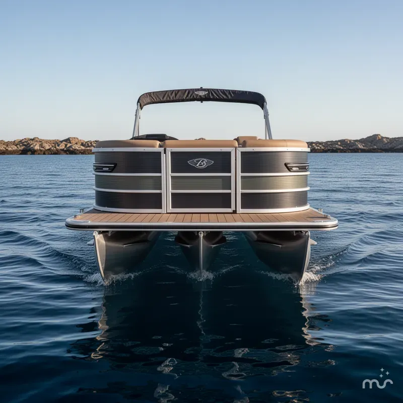 Slide: The Image of Bentley Pontoons Elite Admiral 253 2026 - 1
