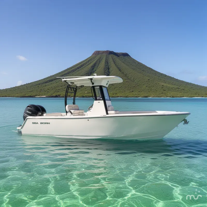 Slide: The Image of Sea Born LX22 Center Console 2026 - 2