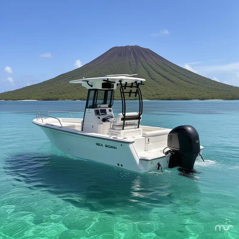 Slide: The Image of Sea Born LX22 Center Console 2026 - 3