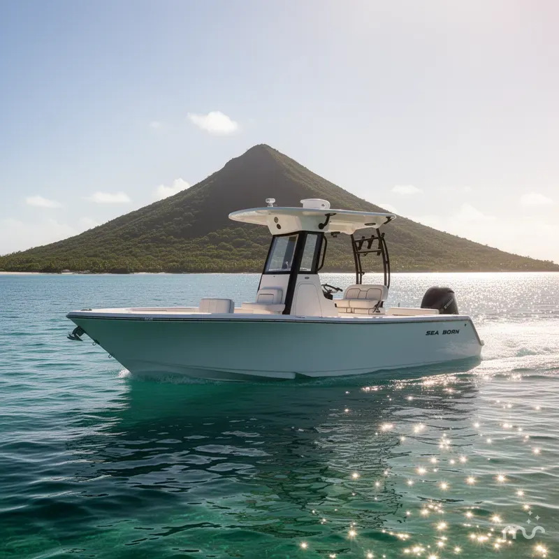 Slide: The Image of Sea Born LX22 Center Console 2026 - 4