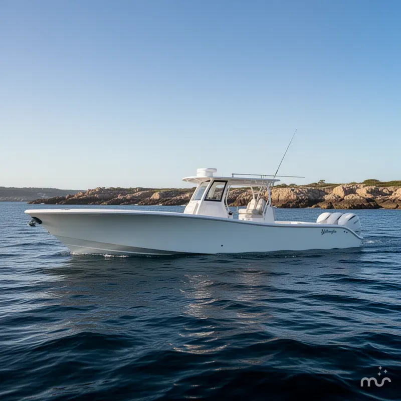 Slide: The Image of Yellowfin 36 Offshore 2026 - 2