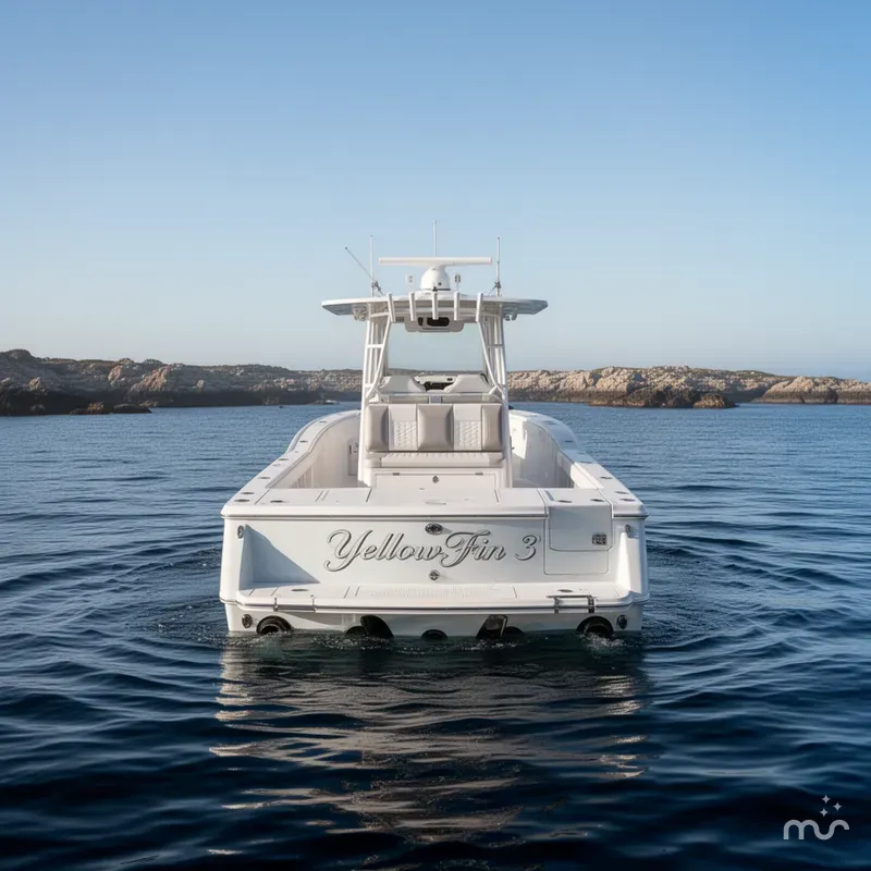 Slide: The Image of Yellowfin 36 Offshore 2026 - 3