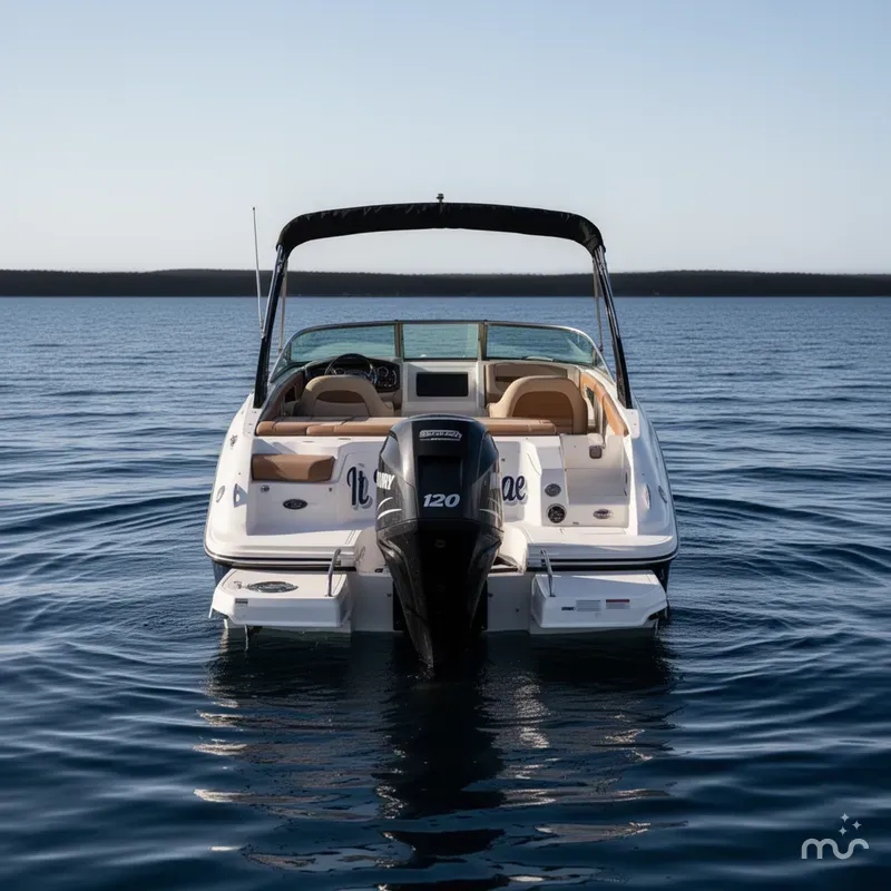 Slide: The Image of Sea Ray 220 Sundeck Outboard 2015 - 2