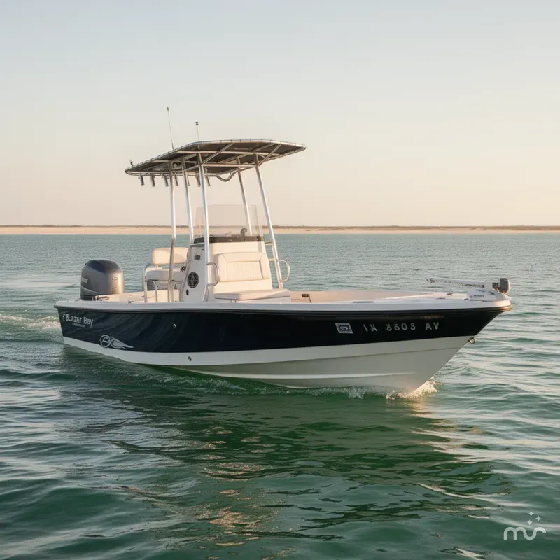 Slide: The Image of Blazer Bay 2200 Fisherman 2009 - 0