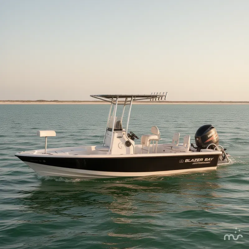 Slide: The Image of Blazer Bay 2200 Fisherman 2009 - 2