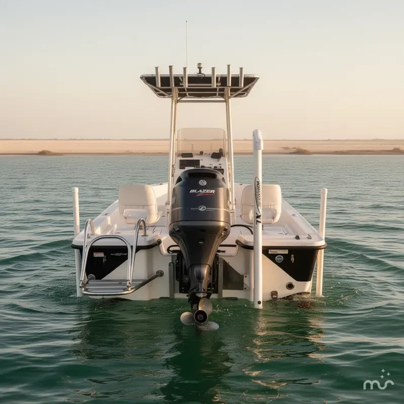 Slide: The Image of Blazer Bay 2200 Fisherman 2009 - 3