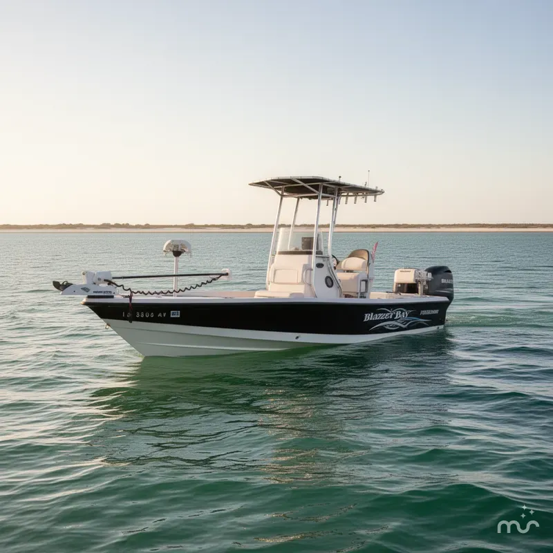 Slide: The Image of Blazer Bay 2200 Fisherman 2009 - 4