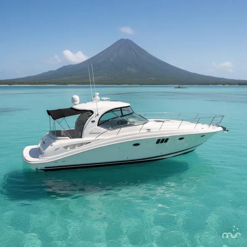 Slide: The Image of Sea Ray 44 Sundancer 2009 - 2