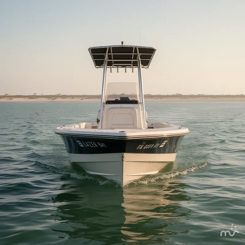 Slide: The Image of Blazer Bay 2200 Fisherman 2009 - 1