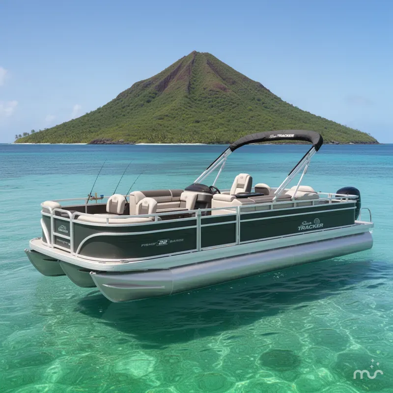 The Image of Sun Tracker Fishin' Barge 22 DLX 2026 - 0