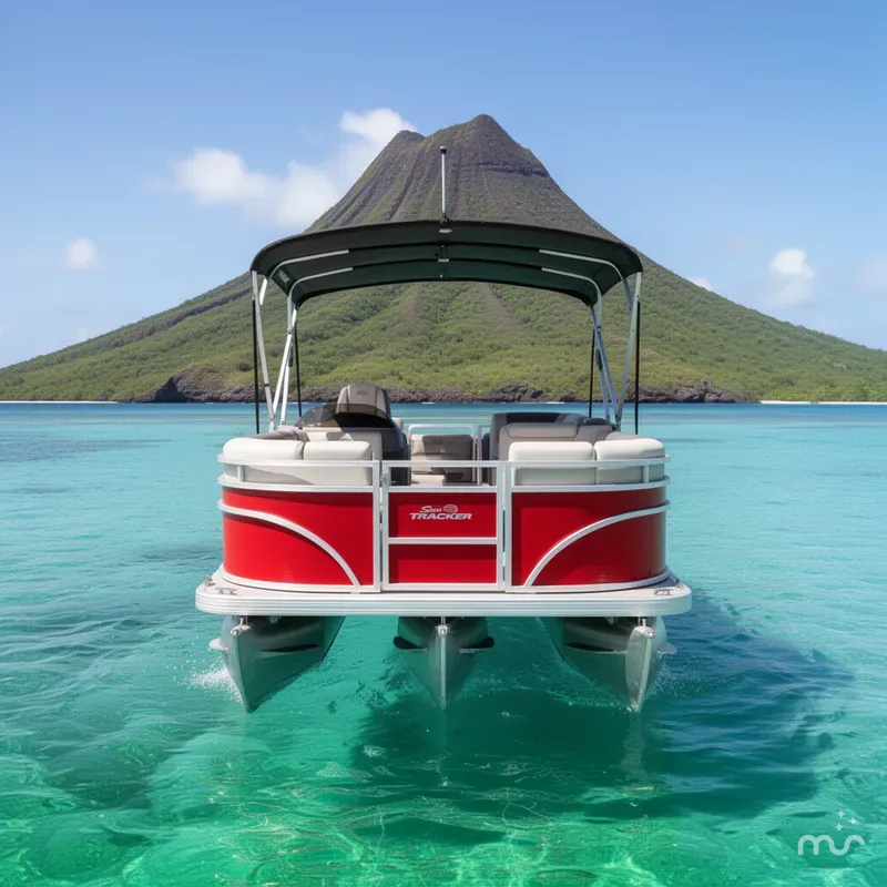 Slide: The Image of Sun Tracker Fishin' Barge 22 DLX 2026 - 3