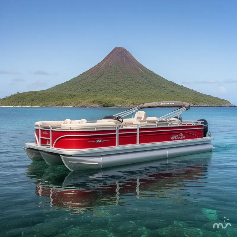 Slide: The Image of Sun Tracker Fishin' Barge 22 DLX 2026 - 4