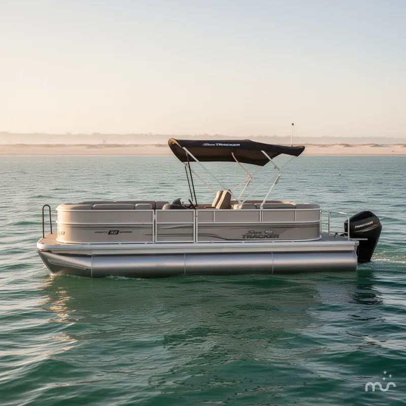 Slide: The Image of Sun Tracker Party Barge 22 XP3 2026 - 1