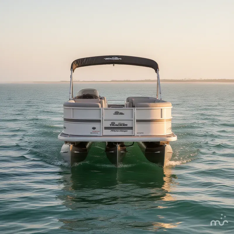 Slide: The Image of Sun Tracker Party Barge 22 XP3 2026 - 2