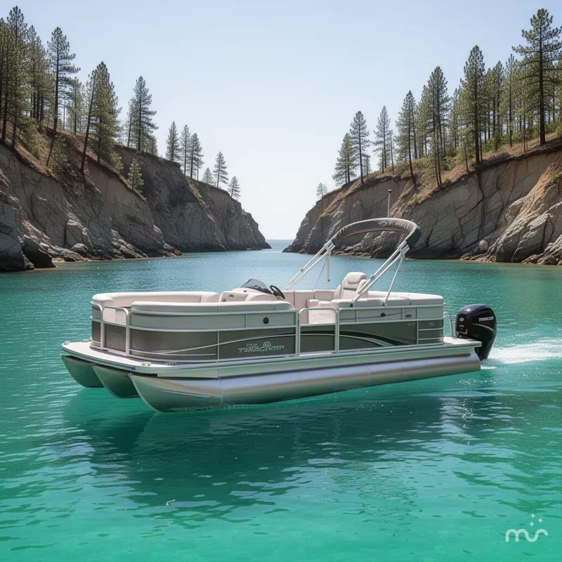 The Image of Sun Tracker Party Barge 20 DLX 2026 - 0