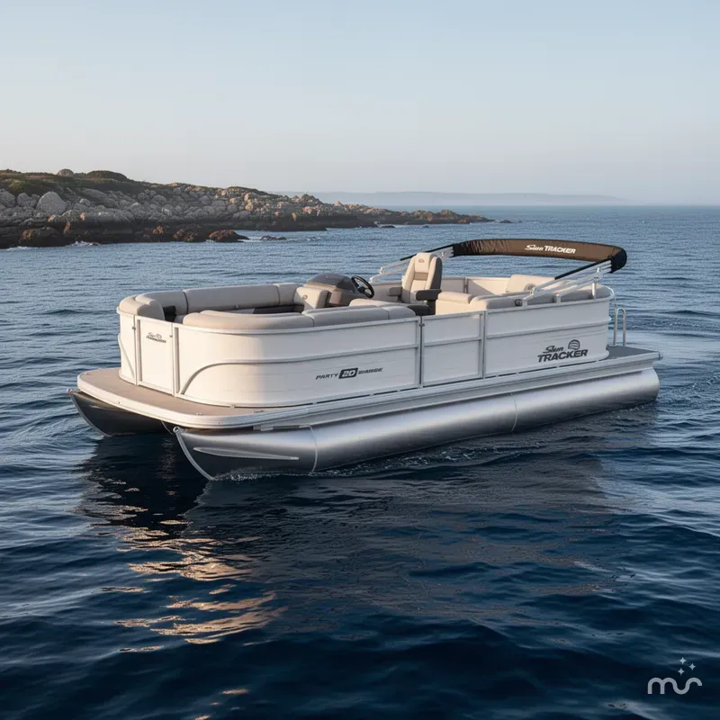 The Image of Sun Tracker Party Barge 20 DLX 2026 - 0