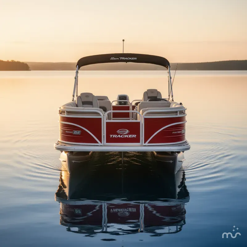 Slide: The Image of Sun Tracker Fishin' Barge 22 DLX 2026 - 2