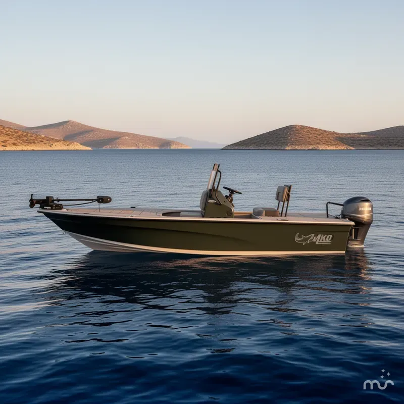 Slide: The Image of Mako 18 Pro Skiff Backwater Edition 2026 - 2
