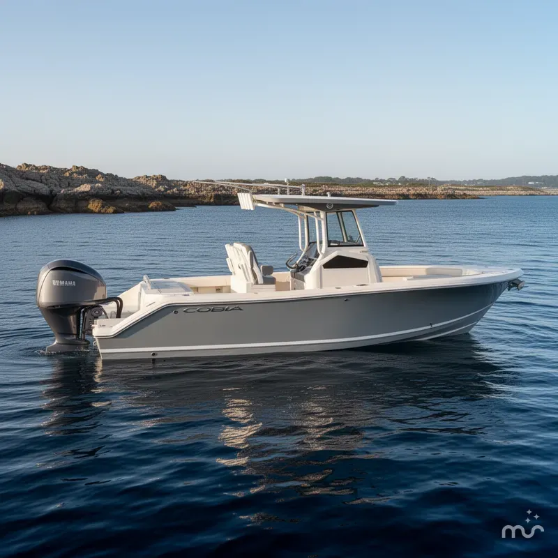 Slide: The Image of Cobia 245 Center Console 2026 - 2