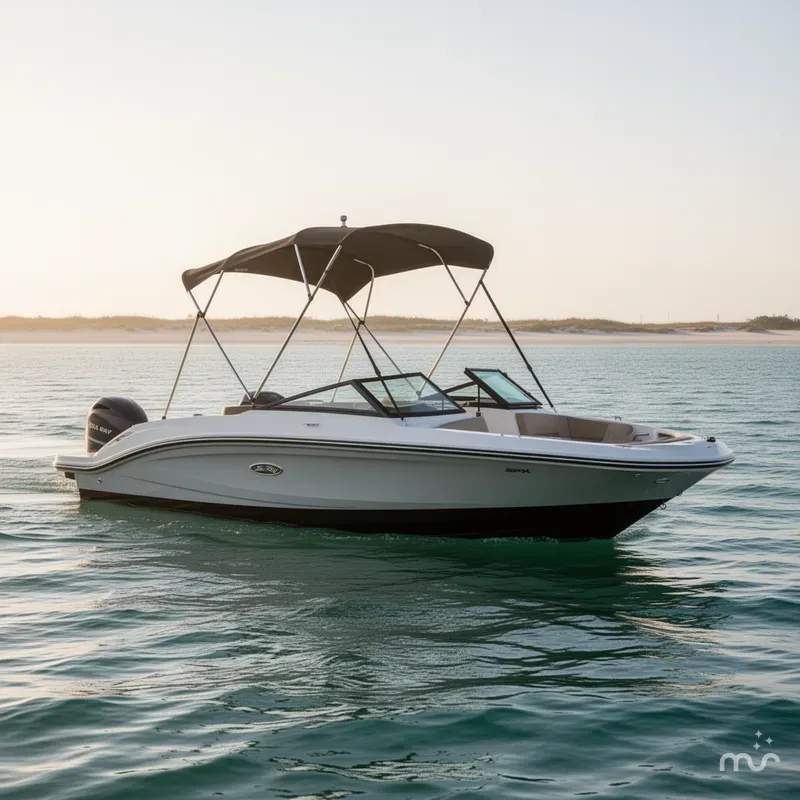 Slide: The Image of Sea Ray SPX 210 Outboard 2022 - 0