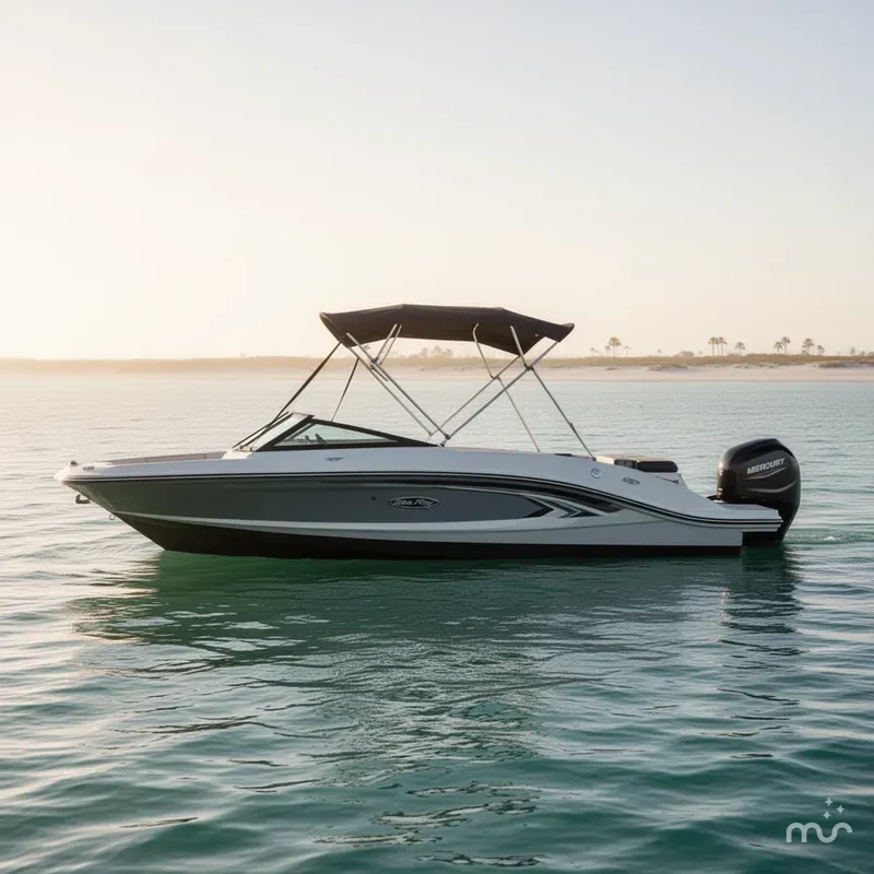Slide: The Image of Sea Ray SPX 210 Outboard 2022 - 2