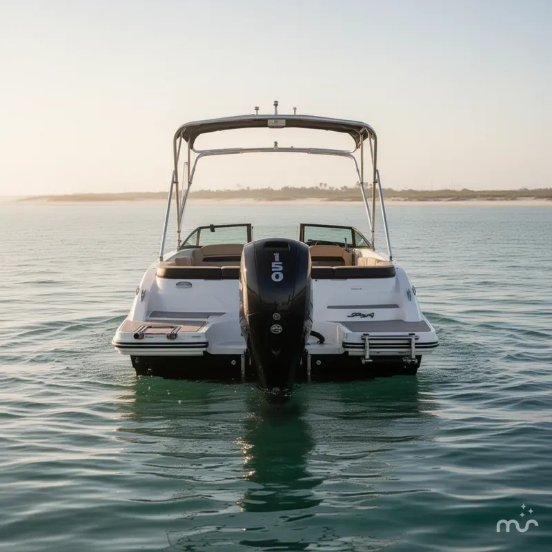 Slide: The Image of Sea Ray SPX 210 Outboard 2022 - 3