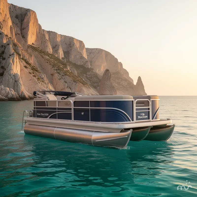 The Image of Sun Tracker Party Barge 16 DLX 2026 - 0